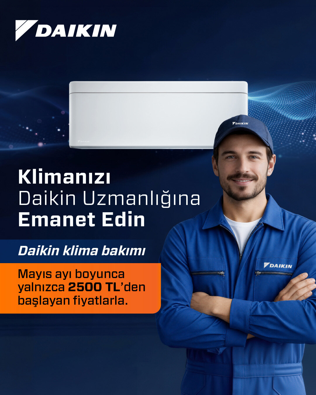 KLİMANIZ YAZA HAZIR MI? DAIKIN’DEN KAÇIRILMAYACAK BAKIM KAMPANYASI